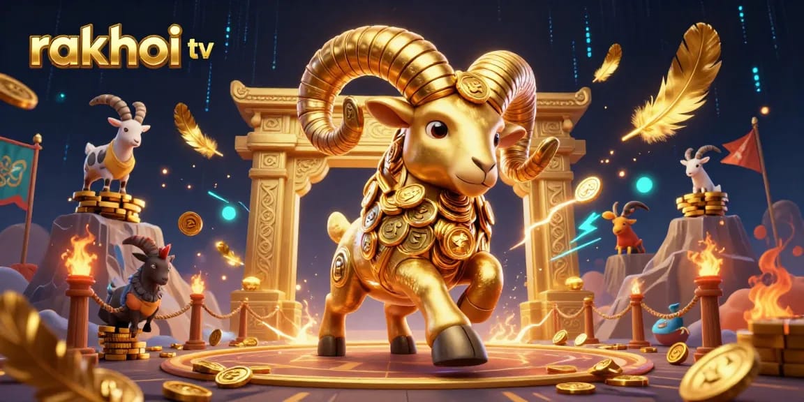 Engage with rakhoi tv's immersive online gambling experience featuring dynamic 3D elements and vibrant visuals.