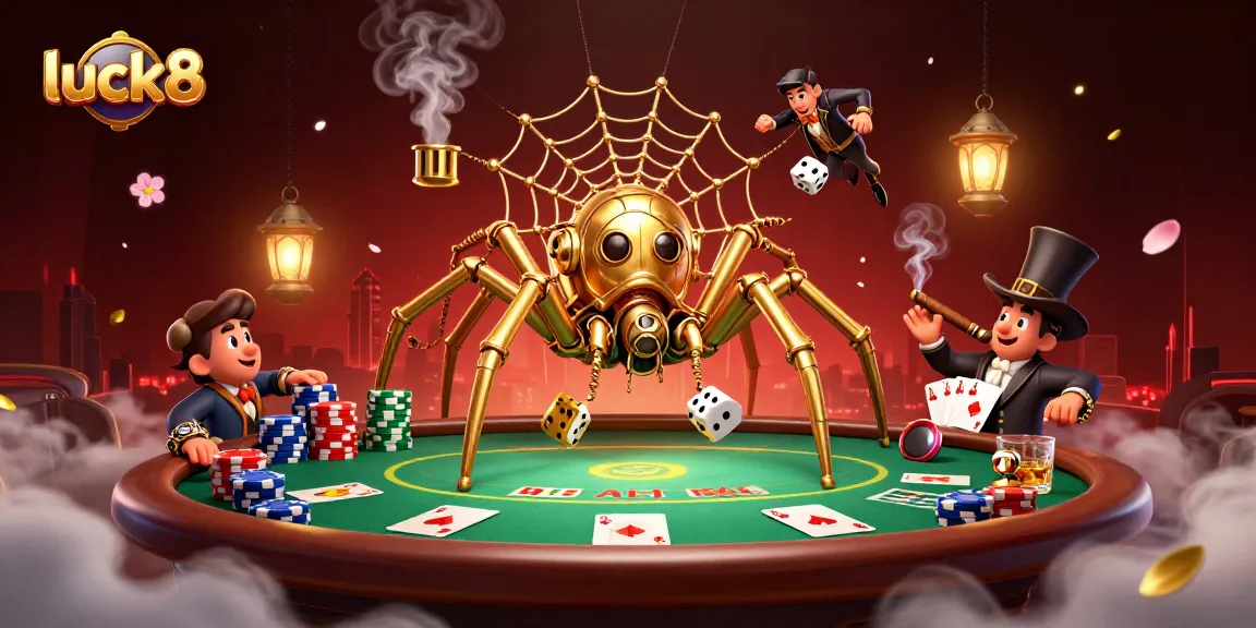 Experience luck8's thrilling gameplay with steampunk elements and poker excitement.