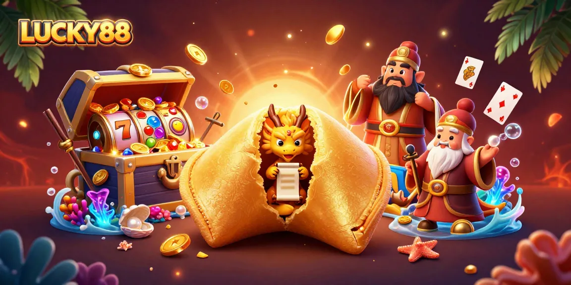 Engage with LUCKY88's thrilling slot experience in this vibrant, dynamic casino illustration.