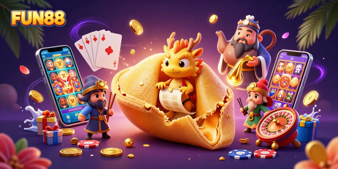 Experience thrilling winning moments at FUN88 with an exciting casino gaming scene.