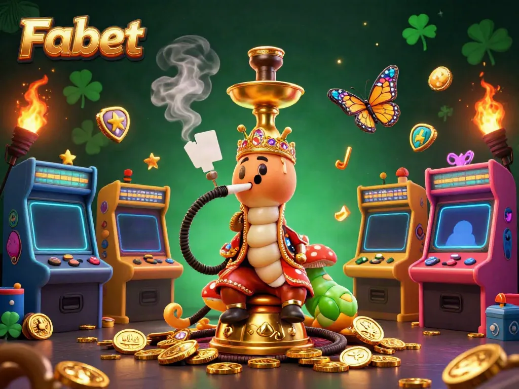 Fabet players experience thrilling spins and wins with vibrant casino elements and 3D characters.