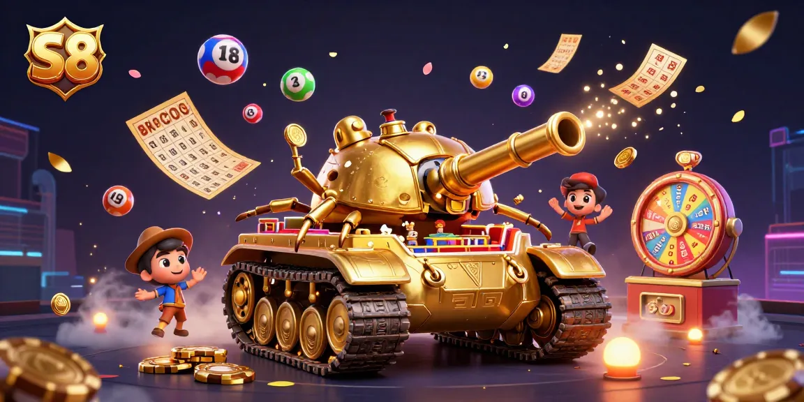 S8 offers immersive gaming action with vibrant elements and a captivating casino atmosphere