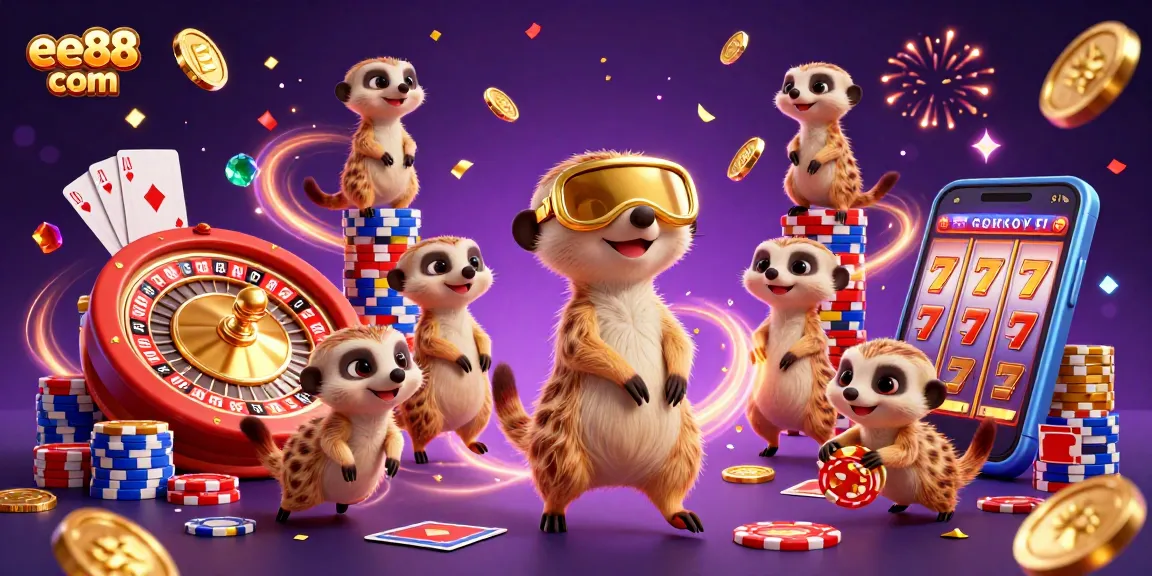 Engage with the vibrant casino world of ee88 com, where meerkats play cards and win big!