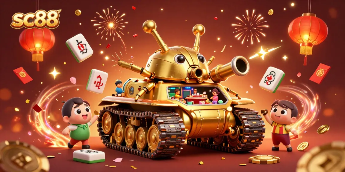 Experience the excitement of sc88 with a vibrant 3D casino scene showcasing dynamic gaming elements and festive lights.