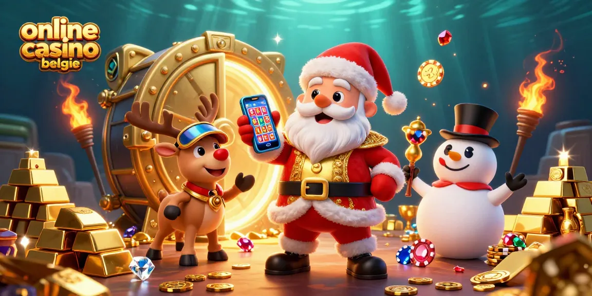 Experience excitement at online casino belgie with characters celebrating jackpot wins.