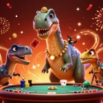 Experience thrilling gameplay at xoilactv79 with vibrant 3D casino characters and festive decorations.