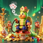 Engage in thrilling gaming at 98win1 with splendid treasures from an enchanted 3D casino scene.