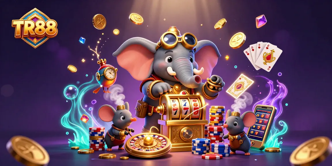 Spin the golden slot machine with TR88's exciting themes and treasures.