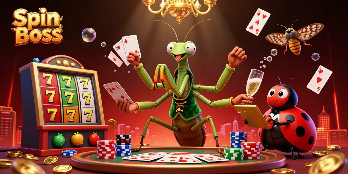 Experience the thrill of Spin Boss with vibrant slots, vibrant colors, and dynamic gameplay.