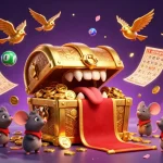 Engage with hitcllub’s vibrant treasure-filled world, showcasing dynamic lottery elements and golden treasures.