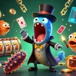 Experience the thrilling atmosphere of 88fc with vibrant slot elements and deep-sea characters enhancing the casino fun.