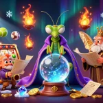 Engage with top no deposit bonus casinos through this vibrant 3D casino illustration