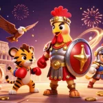 Experience thrilling gameplay at SKY88 with colorful 3D animations and dynamic gaming elements.