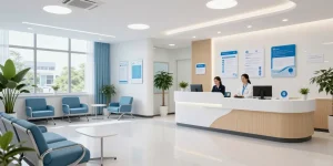 Hair transplant istanbul consultation environment in a modern healthcare facility, highlighting patient care and expert medical services.