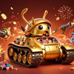 Engage with the exhilarating world of 88aa in a vibrant 3D casino-themed illustration.