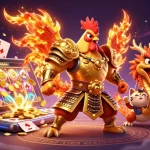 Experience thrilling slots and jackpots with NK88's vibrant gaming elements and characters.