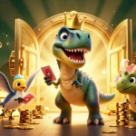 Join PG99's thrilling gaming adventure with dinosaurs, treasures, and vibrant casino elements.