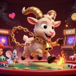 Play exciting games at 888top com with a festive scene of characters in a lively casino setting.