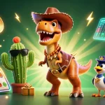 Experience the excitement of ee88 with a vibrant casino scene featuring unique characters and crypto elements.