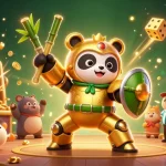 Experience excitement with open88 com's vibrant casino world, featuring a golden panda and thrilling jackpot.