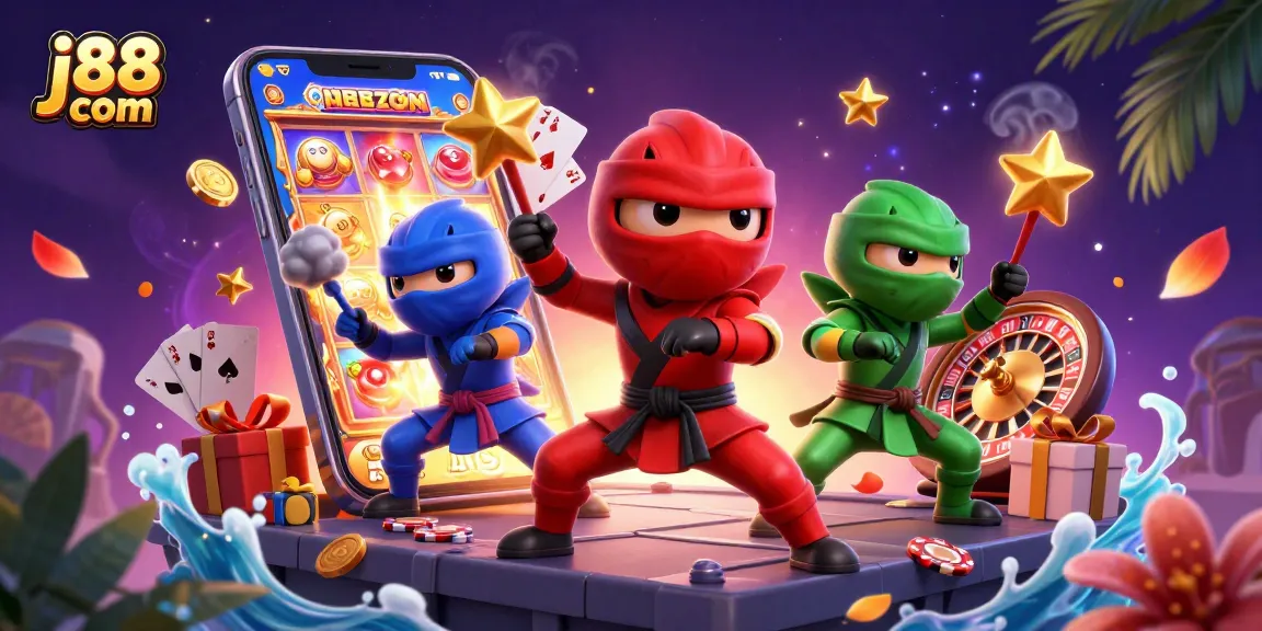 Experience the excitement of j88 com with ninja chameleons and vibrant casino games.